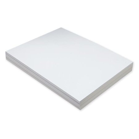 PACON CORPORATION Pacon 1537801 9 x 12 in. Super Heavyweight Tagboard; White - Pack of 100 1537801